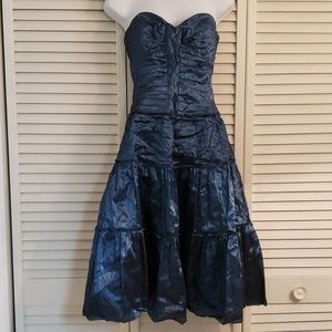 Strapless Nicole Miller dress